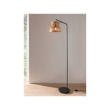 George Home black bamboo hanging floor lamp, UK version