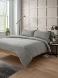 George Home grey jersey bedding set super king, imported from the UK
