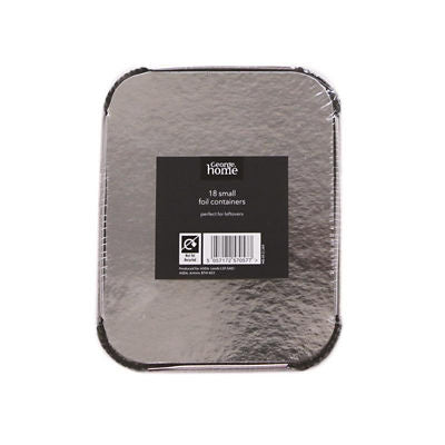 George Home foil containers small 18 pack, UK version