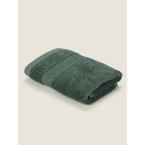 George Home dark green Egyptian cotton face cloth, UK version