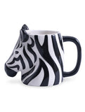 George Home zebra shaped earthenware mug, UK version