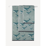 ASDA George Home Large Blue Whale Bath Sheet- Buy online at McGrocer