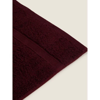 George Home small fig super soft cotton hand towel - British product