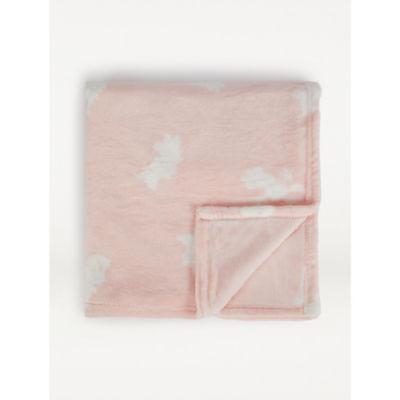 George Home fleece blanket pink Mickey Mouse 100x70cm - British product