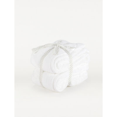 George Home white hooded towels 2-pack, UK version