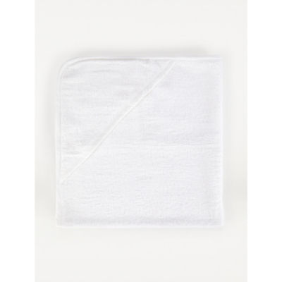 George Home white hooded towels 2-pack, UK version