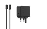 Blackweb USB-C laptop charger 65W - British product