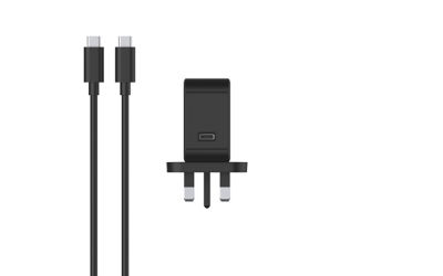 Blackweb USB-C laptop charger 65W - British product