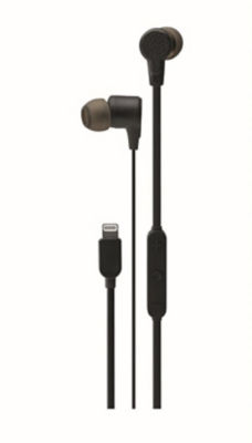 ONN black lightning connector earphones, imported from the UK