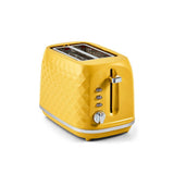 George Home Yellow Textured 2-Slice Toaster - British product