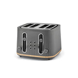 ASDA George Home Scandi 4-Slice Toaster Grey Kitchen Appliance- Buy online at McGrocer