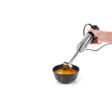 George Home stainless steel black and silver hand blender, UK version