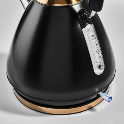 George Home black fast boil pyramid kettle 1.7L, UK version