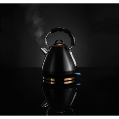 George Home black fast boil pyramid kettle 1.7L, UK version