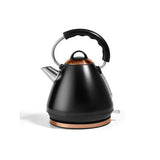 George Home black fast boil pyramid kettle 1.7L, UK version