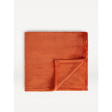 ASDA George Home Orange Plain Super Soft Throw W120 x H150cm- Buy online at McGrocer