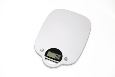 George Home white digital weighing scale 5kg, UK version