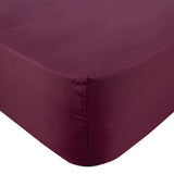 George Home purple double fitted sheet, UK version