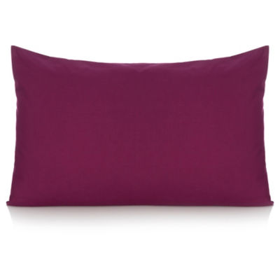 George Home purple polycotton pillowcase pair, UK version