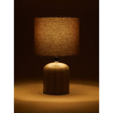 George Home chevron table lamp 30x18x18cm, UK version