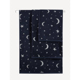 ASDA George Home Navy Moon and Stars Large Bath Sheet- Buy online at McGrocer