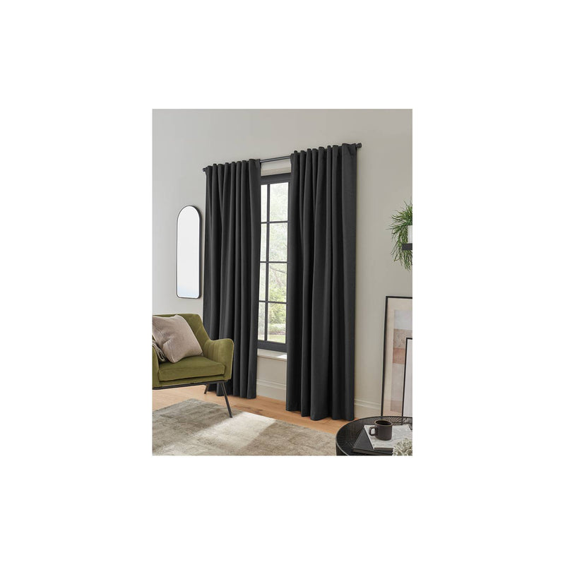 George Home black blackout curtains, UK version