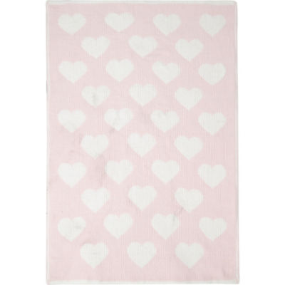 George Home Heart Chenille Babydecke