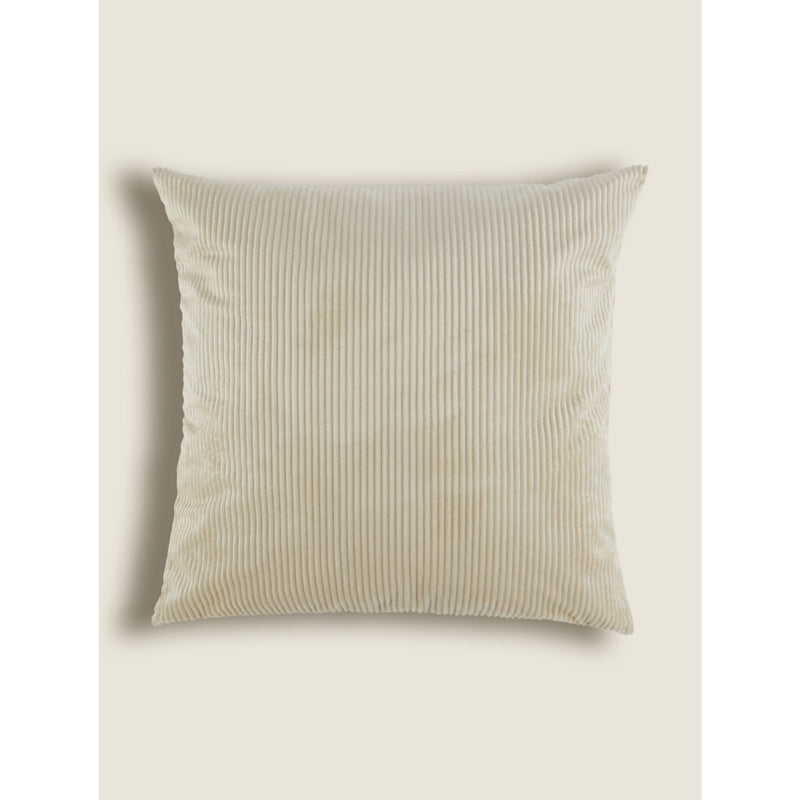 George Home natural jumbo cord cushion 50 x 50cm, UK version