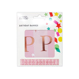 ASDA George Home Rose Gold Happy Birthday Party Decoration Banner 2.6m- Buy online at McGrocer