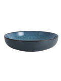 George Home blue reactive glaze serving bowl, UK version