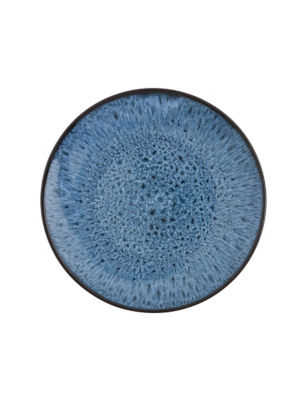 George Home blue reactive glaze side plate - British product