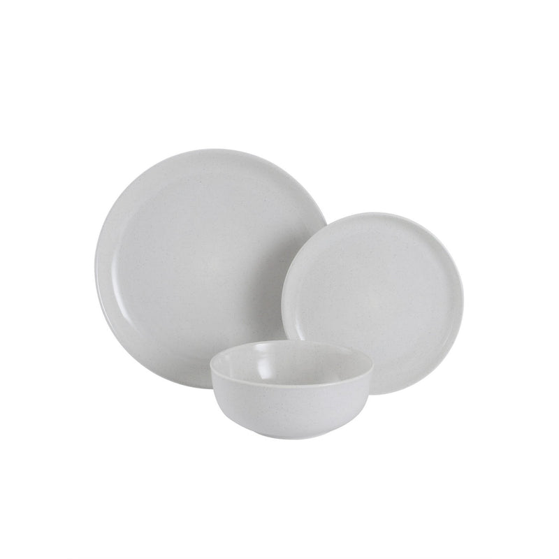 George Home White Speckle dinner set, UK version