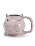 Hippo shaped earthenware mug, imported from the UK