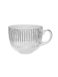 George Home Ribbed Cappuccino Single Mug, UK version