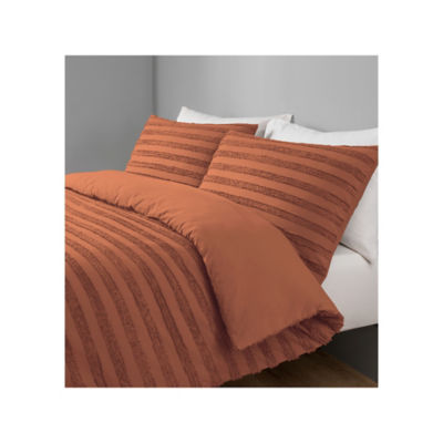 George Home rust duvet set king, imported from the UK