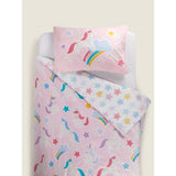 George Home unicorn print toddler duvet set 120x150cm (British brand)