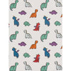 George Home Hello Dino toddler duvet cover 120x150cm with pillowcase, UK version