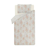ASDA George Home Cream Floral Bouquet Reversible Duvet Cover Set Single- Buy online at McGrocer