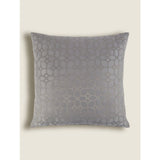 ASDA George Home Grey Jacquard Geo Cushion 50 x 50cm- Buy online at McGrocer
