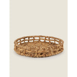 ASDA George Home Natural Hand Woven Water Hyacinth Tray 5 x 30cm- Buy online at McGrocer