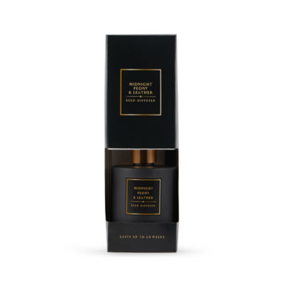 George Home Midnight Peony and Leather reed diffuser 300ml (British brand)