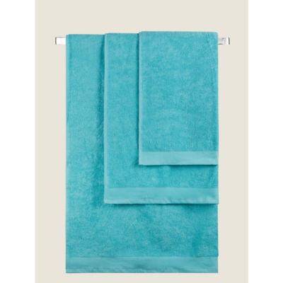 George Home medium aqua bath towel - British product