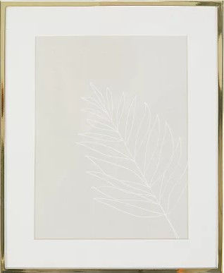 George Home gold-tone slim photo frame 7x5 inch, UK version