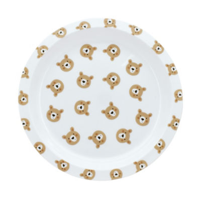 George Home Bear & Friends kids plate, imported from the UK