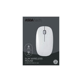 ASDA ASDA Tech Slim Wireless Mouse White Computer Mouse- Buy online at McGrocer