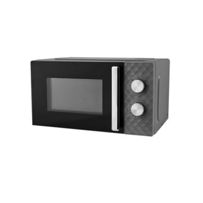 George Home Grey Diamond Texture Manual Microwave Oven 17L