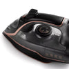 George Home Black 2800W steam iron with ceramic soleplate, UK version