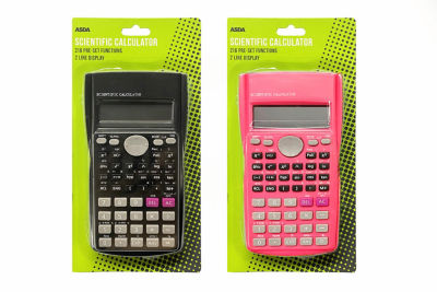 ASDA Scientific Calculator Assorted Colors - British product