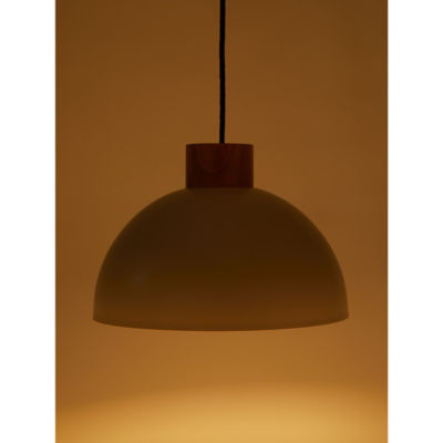 George Home cream dome light shade 30x30x20cm, UK version