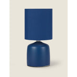 ASDA George Home Navy Table Lamp Decoration 13x13x26cm- Buy online at McGrocer
